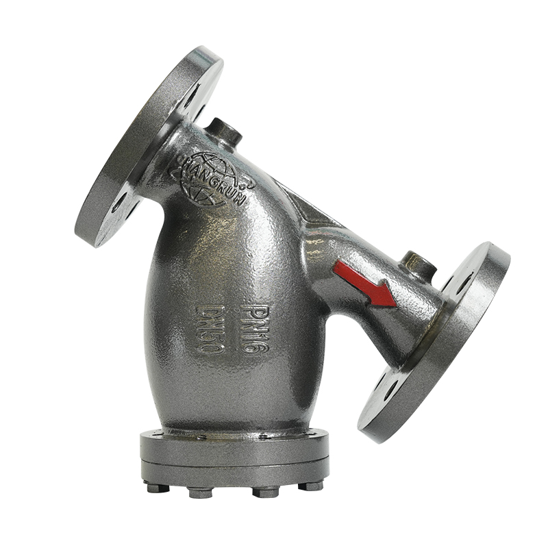 PN16 DN50/DN80フランジ付き延性鉄Yタイプストレーナー